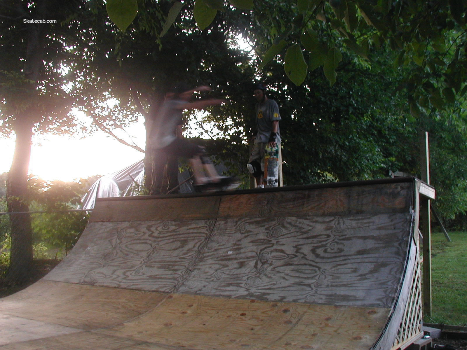 skateboarding